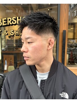 フリークバーバーショップ 河原町三条店(FREAK BARBER SHOP) スペインカール/スパイキーショート/フェザーパーマ/河原町三条