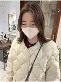 【三ツ井純】レイヤーカット 切りっぱなしボブ 外ハネ