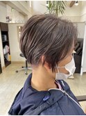 40代50代60代おすすめ◎乾かすだけでまとまる☆刈り上げショート