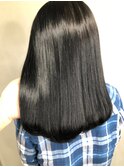 髪質改善＊ロングレイヤーグレーベージュ＊美髪【Zina船橋】