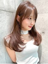 ロンドウル 熊本(Lond ulu) トレンド感抜群!!!ふんわりレイヤーカット×艶髪透明感カラー