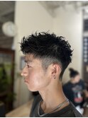 短髪×スパイキー