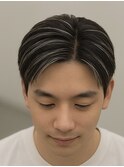 メンズハイライトバレイヤージュメッシュ