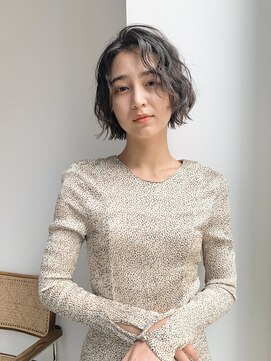 エンス 銀座(Ence) 暗めカラー/ボブ/顔周り/前髪/レイヤー/髪質改善/縮毛矯正/銀座