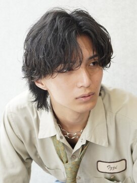 ビカム 名駅(become) 【大人縦落ちセンターパート】ツイストスパイラルコンマバング