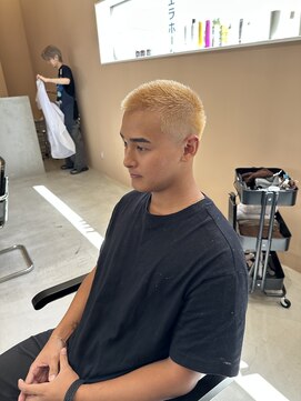 ジジ インターパーク 宇都宮(Gigi) メンズカットハイトーン坊主/メンズハイトーン/インターパーク