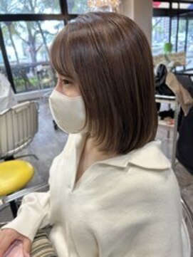 シャンプー ボーイ 宮崎柳丸店(SHAMPOO BOY) レイヤーボブ【宮崎市/柳丸町】