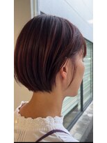 フラワーズビィーオーディー(FLOWERS BOD)&nbsp;マッシュショート×ピンクブラウン