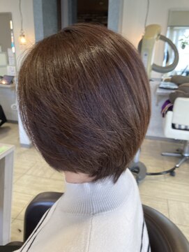 オッジ ヘアー 深谷店(Oggi Hair) ショートボブ 10月