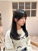 レイヤーカット／お顔周りカット【吉田 愛里】