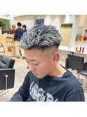 MEN’S HAIR/波巻ツイストスパイラル/フェザーパーマ/渋谷美容院