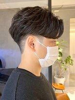 エリマ 横浜西口(elima) 横浜西口フェザーパーマシャドウパーマセンターパートウルフ緩め