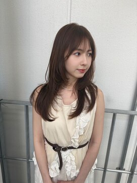 ガリカ 博多駅前(Gallica) 上品レイヤーカット/シースルーバングに顔周りレイヤー