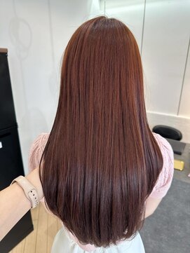 ユニ バイ マグ 長野店(Uni.by Mag) 似合わせレイヤーカット×ブリーチなしカラー