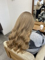 リングバイモアムー(Ring by Moremuu)&nbsp;<Hazuki>   ミルクティーベージュ