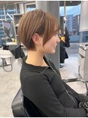 コンパクトなショートボブ