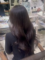 フォルテ 横浜店(FORTE)&nbsp;ブリーチなしカラー/ダークアッシュ/オリーブブラウン/横浜駅