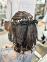 アールグランデ 静岡店(R GRANDE)&nbsp;ハーフアップアレンジ