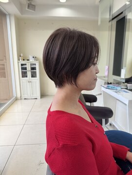 ハピネス 西大寺店(Happiness) 【20代・30代奈良】まとまり艶ショートボブ/髪質改善/うるは