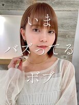 シェノン 表参道(CHAINON)&nbsp;表参道/イメチェン/ピンクベージュ/アンブレラカラー/前髪/渋谷