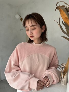 グラッド ナチュラル ヘアー(glad NATURAL HAIR) 外ハネロブ