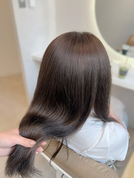 グロウ レランテ(GLOW lelante) 質感再生トリートメント×グレージュカラー