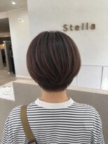 ステラ(Stella) 乾かすだけでまとまる丸みショート