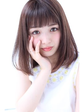 トリコ心斎橋(trico) 目ヂカラUP!オン眉バング★クラシカルワンカールボブ