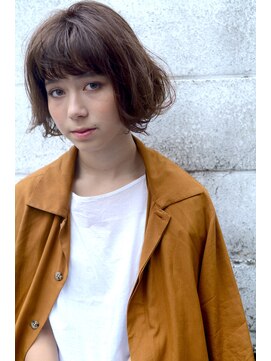 ミラバイグリーン(Mira by green) chocolate ash brown bob#2
