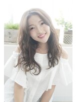 フレイムス ヘアアンドリラックス 吉川店(Frames hair&relax) 大人可愛い 柔らかな透明感 外国人風カラー