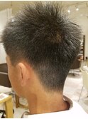 ナチュラルな刈り上げ