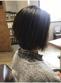前下がりボブ