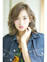 ロンド ストラーダ 心斎橋(Lond strada)&nbsp;【津賀　涼】ショートグレージュカラーボブウルフココアベージュ