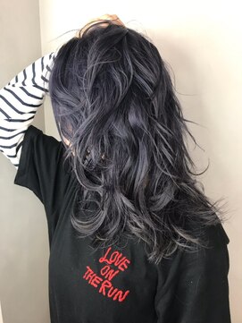 ラトリエ ブロカント 立川北口店(L'atelier BROCANTE) シルバーグレー  透明感 wカラー 外国人風