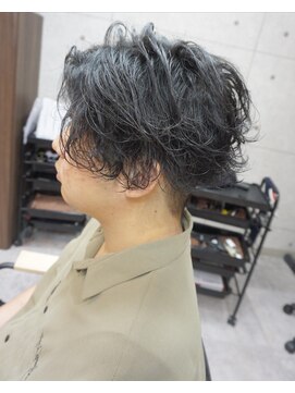 ヘアテリア リュウ 大塚(hair teria ryu) メンズ無造作パーマミディアムスタイル