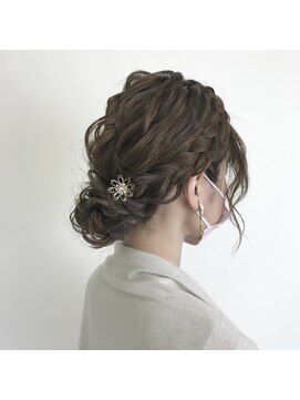 ヘアーサロン リベット(hair salon Libett) 【☆】結婚式編み込みアレンジ/ヘアセット[加古川/加古川駅]