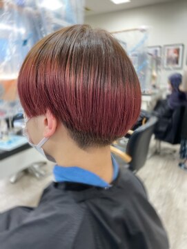 フレンズ 平岡店(friend's) 【札幌平岡 デザインカラー(裾カラー/グラデ)】 藤谷依奈