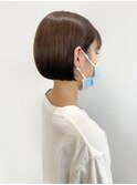 【佐藤夏美】スッキリ小顔ミニボブ