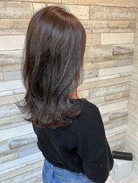 マーリャヘアー(mallia hair) くびれ外ハネセミロング