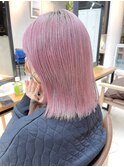 【mee.】ヤジマ　ホワイトパールピンク　ブリーチ2回～