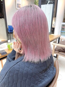 ミィ 浦和(mee) 【mee.】ヤジマ　ホワイトパールピンク　ブリーチ2回～