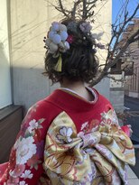 エム インターナショナル 春日部本店(EMU international)&nbsp;着物に合うヘアアレンジ