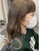 プリームヘアーホワイト(Pleame hair WHITE) インナーカラーベージュ☆