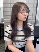 【LICCA 伊崎優李】韓国ヘア/レイヤーカット/前髪/顔まわり