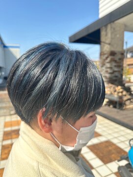 ラシックヘア 加古川店(LASSIC HAIR) Silver blue