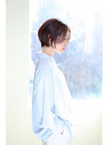 アエレ(Aere)&nbsp;【Aere池袋】センターパート×大人ボブ×ヌードカラー☆小林