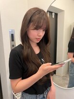 ボタン ハカタ(VOTAN hakata)&nbsp;【YU_KA】チョコレートカラー×ワンホンヘア