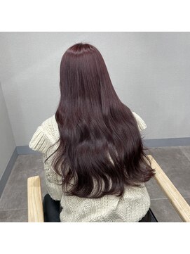 オグジュアリー 表参道(aux.) 透明感たっぷり～ラベンダーカラー