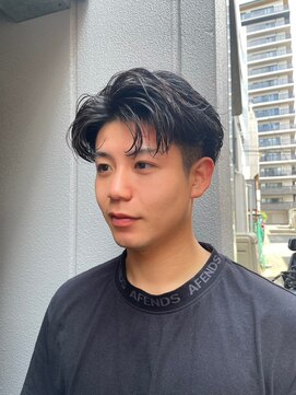 クオル 立川(QOL) センターパートニュアンスパーマ