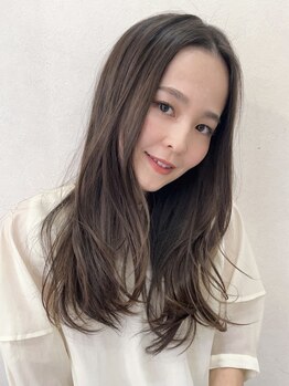 ヘアーデザイン リアン(Hair design Lien)の写真/気になるクセや広がりは≪Lien≫で解決☆まっすぐになり過ぎない自然なストレートヘアに♪